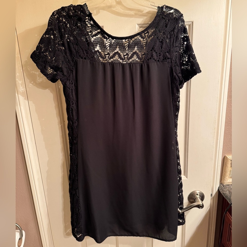 Nordstrom’s BP black babydoll dress